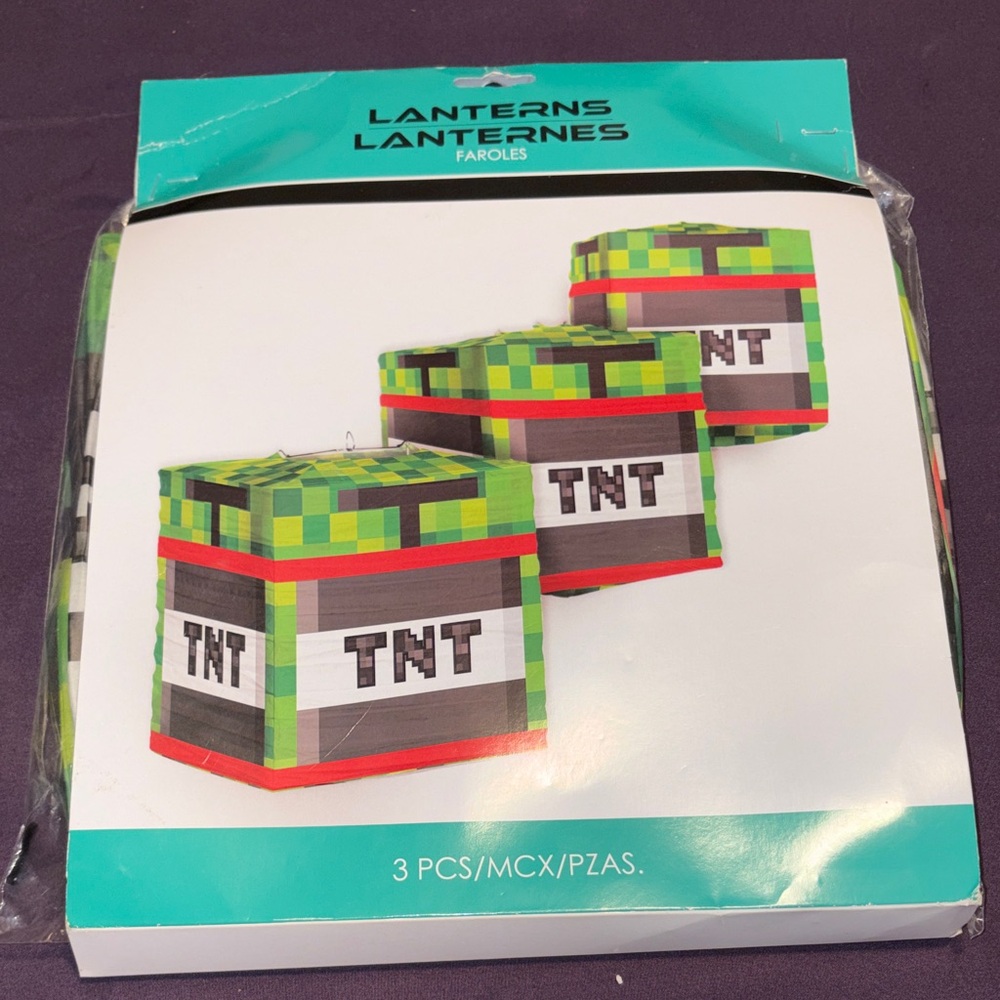 TNT Themed Lanterns
